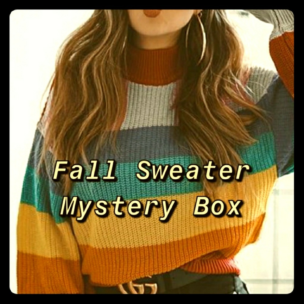 Fall sweater mystery box ❤